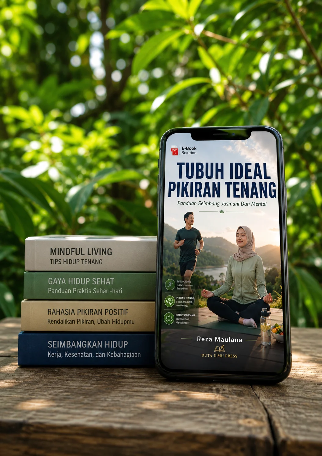 TUBUH IDEAL PIKIRAN TENANG	Panduan Seimbang Jasmani Dan Mental	 preview 4