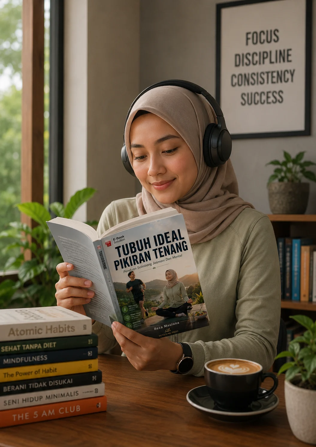 TUBUH IDEAL PIKIRAN TENANG	Panduan Seimbang Jasmani Dan Mental	 preview 3