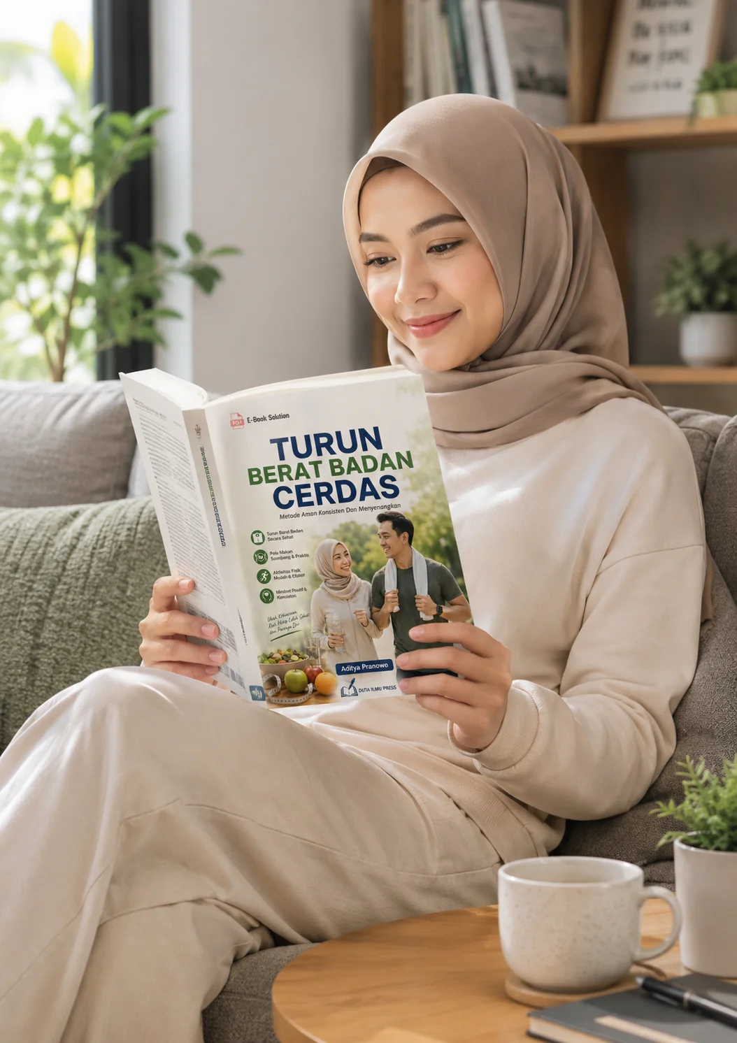 TURUN BERAT BADAN CERDAS	Metode Aman Konsisten Dan Menyenangkan	 preview 1