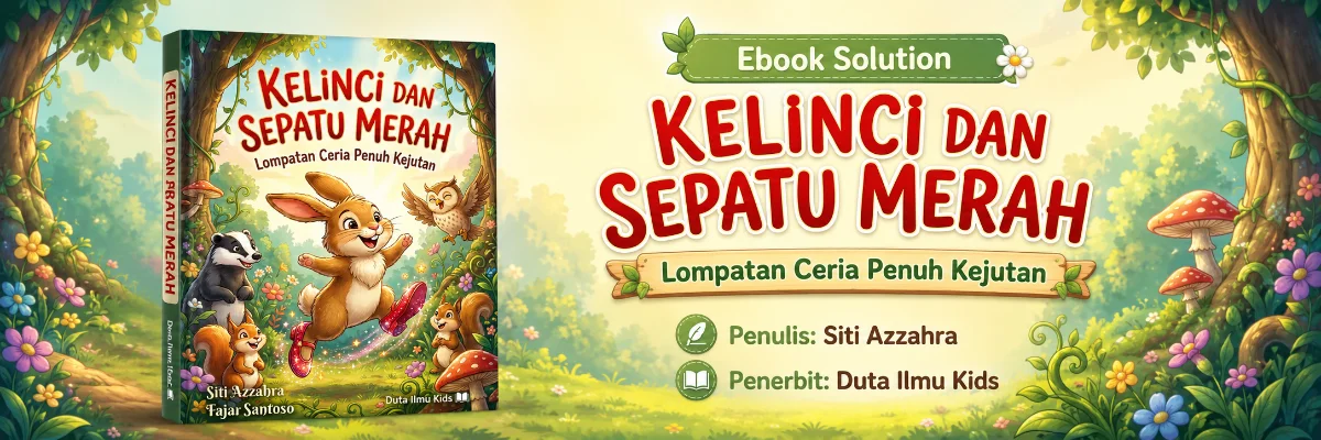 KELINCI DAN SEPATU MERAH Lompatan Ceria Penuh Kejutan